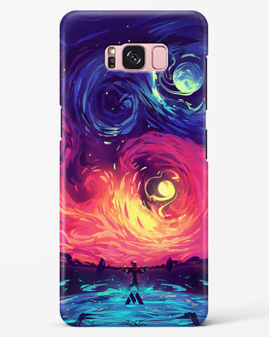 Starry Night Sun Hard Case Phone Cover (Samsung)