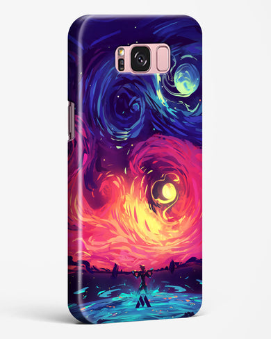 Starry Night Sun Hard Case Phone Cover (Samsung)