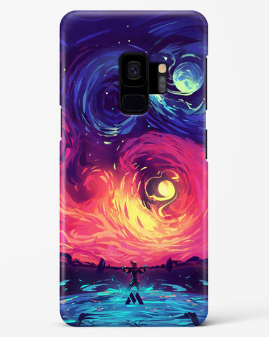 Starry Night Sun Hard Case Phone Cover (Samsung)