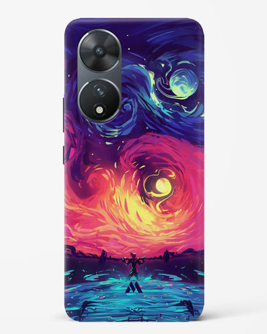 Starry Night Sun Hard Case Phone Cover (Vivo)