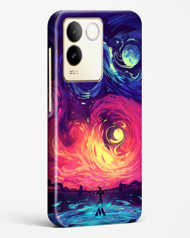 Starry Night Sun Hard Case Phone Cover (Vivo)