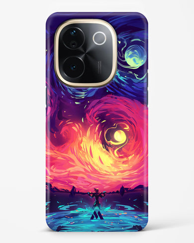 Starry Night Sun Hard Case Phone Cover (Vivo)