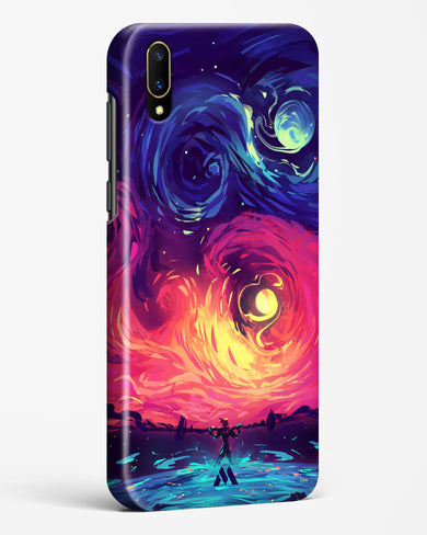 Starry Night Sun Hard Case Phone Cover (Vivo)