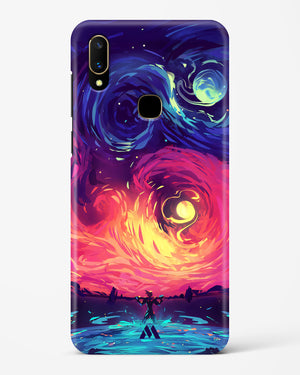 Starry Night Sun Hard Case Phone Cover (Vivo)