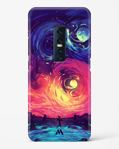 Starry Night Sun Hard Case Phone Cover (Vivo)