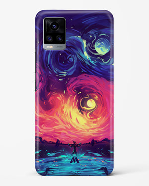 Starry Night Sun Hard Case Phone Cover (Vivo)