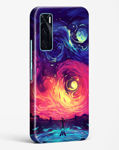 Starry Night Sun Hard Case Phone Cover (Vivo)