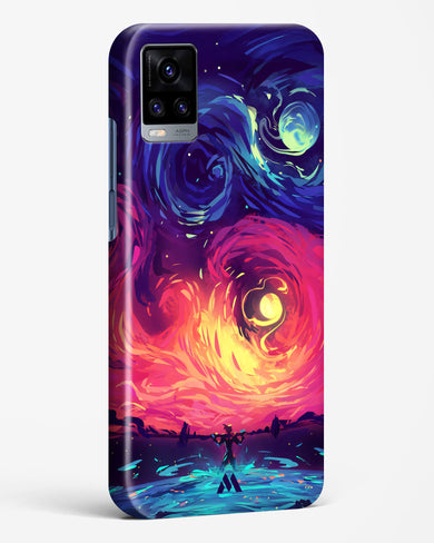 Starry Night Sun Hard Case Phone Cover (Vivo)