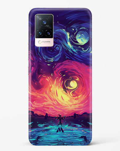 Starry Night Sun Hard Case Phone Cover (Vivo)