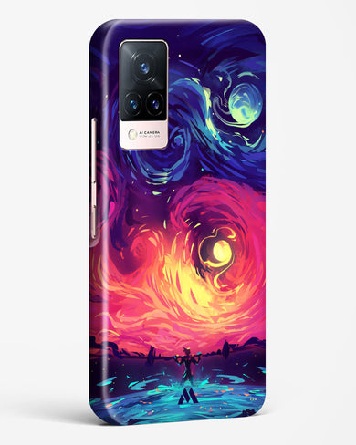 Starry Night Sun Hard Case Phone Cover (Vivo)