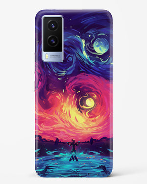 Starry Night Sun Hard Case Phone Cover (Vivo)