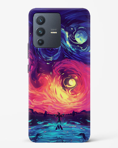 Starry Night Sun Hard Case Phone Cover (Vivo)