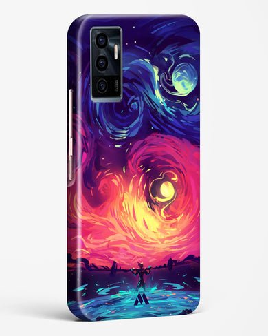 Starry Night Sun Hard Case Phone Cover (Vivo)