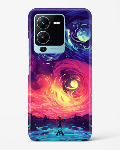 Starry Night Sun Hard Case Phone Cover (Vivo)