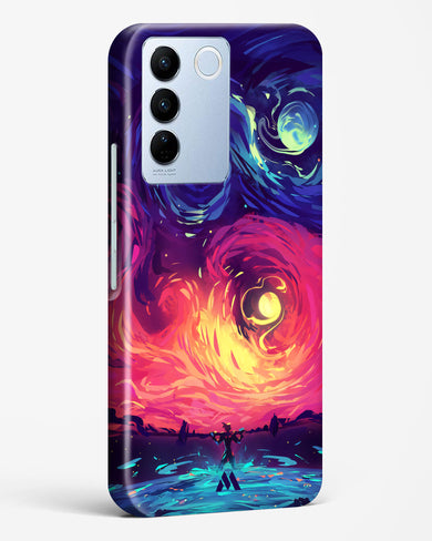 Starry Night Sun Hard Case Phone Cover (Vivo)