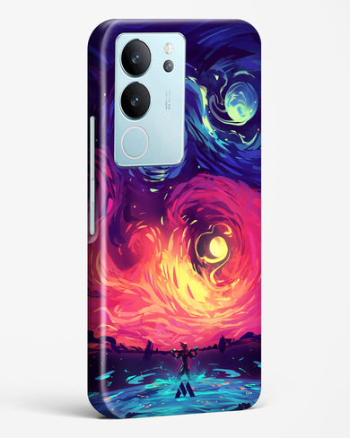 Starry Night Sun Hard Case Phone Cover (Vivo)