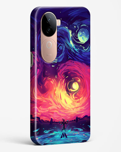 Starry Night Sun Hard Case Phone Cover (Vivo)