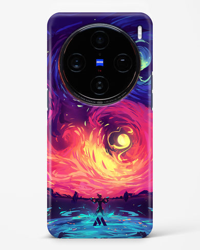 Starry Night Sun Hard Case Phone Cover (Vivo)