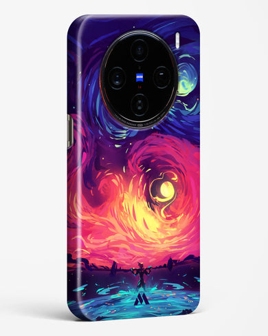 Starry Night Sun Hard Case Phone Cover (Vivo)
