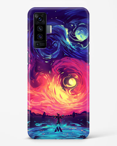 Starry Night Sun Hard Case Phone Cover (Vivo)