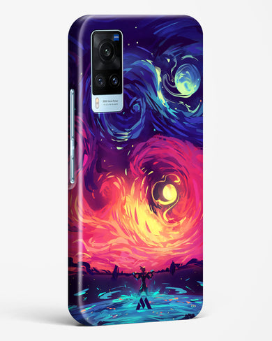 Starry Night Sun Hard Case Phone Cover (Vivo)