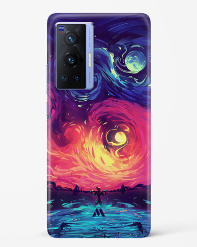 Starry Night Sun Hard Case Phone Cover (Vivo)