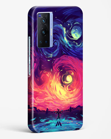 Starry Night Sun Hard Case Phone Cover (Vivo)