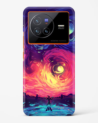 Starry Night Sun Hard Case Phone Cover (Vivo)