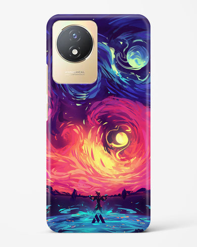 Starry Night Sun Hard Case Phone Cover (Vivo)