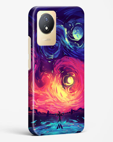 Starry Night Sun Hard Case Phone Cover (Vivo)