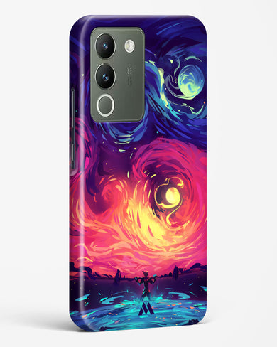 Starry Night Sun Hard Case Phone Cover (Vivo)