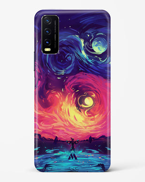 Starry Night Sun Hard Case Phone Cover (Vivo)