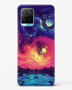 Starry Night Sun Hard Case Phone Cover (Vivo)