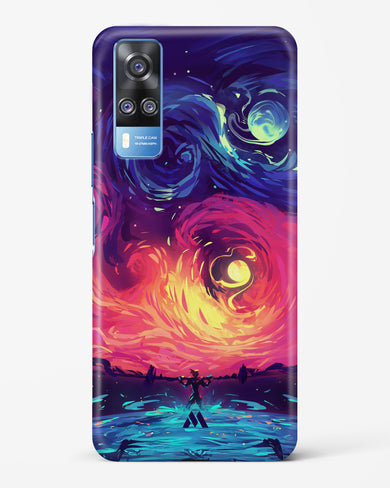 Starry Night Sun Hard Case Phone Cover (Vivo)