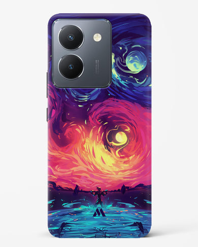 Starry Night Sun Hard Case Phone Cover (Vivo)