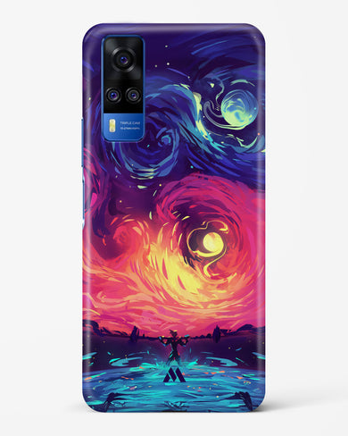 Starry Night Sun Hard Case Phone Cover (Vivo)