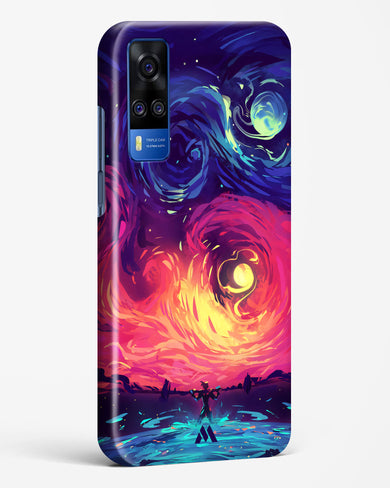 Starry Night Sun Hard Case Phone Cover (Vivo)