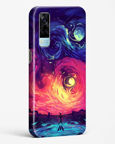 Starry Night Sun Hard Case Phone Cover (Vivo)