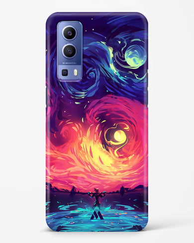 Starry Night Sun Hard Case Phone Cover (Vivo)