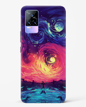 Starry Night Sun Hard Case Phone Cover (Vivo)