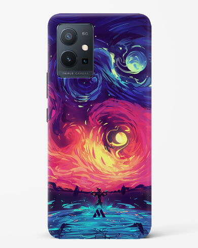 Starry Night Sun Hard Case Phone Cover (Vivo)