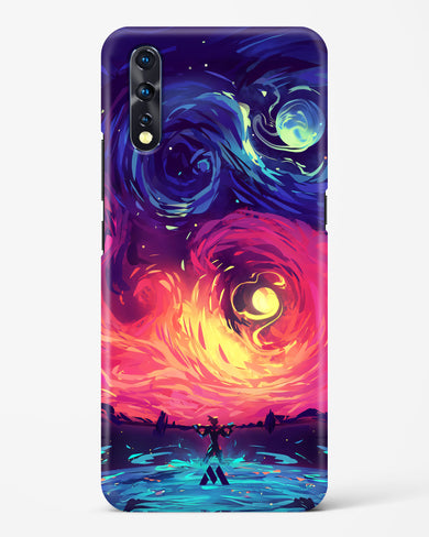 Starry Night Sun Hard Case Phone Cover (Vivo)