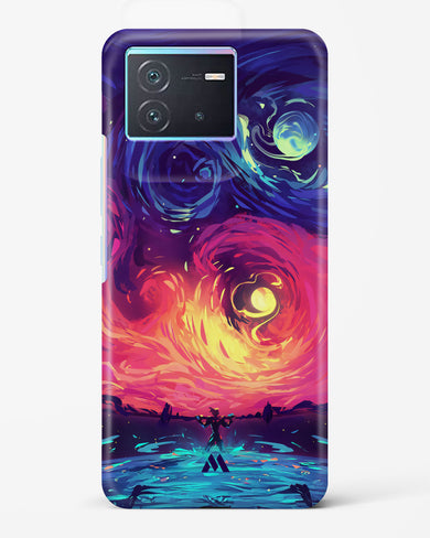 Starry Night Sun Hard Case Phone Cover (Vivo)