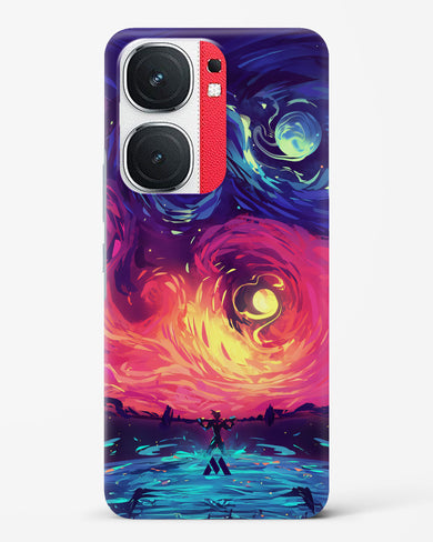 Starry Night Sun Hard Case Phone Cover (Vivo)