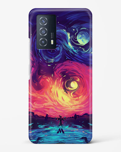 Starry Night Sun Hard Case Phone Cover (Vivo)