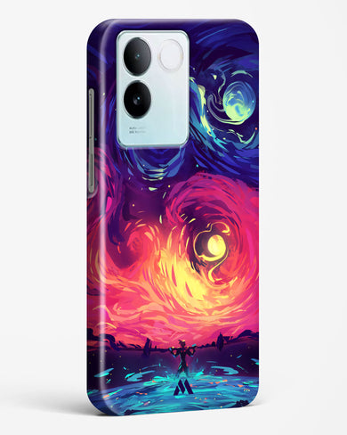 Starry Night Sun Hard Case Phone Cover (Vivo)