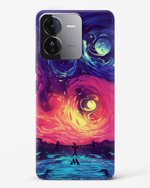 Starry Night Sun Hard Case Phone Cover (Vivo)