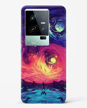 Starry Night Sun Hard Case Phone Cover (Vivo)