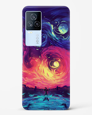 Starry Night Sun Hard Case Phone Cover (Vivo)