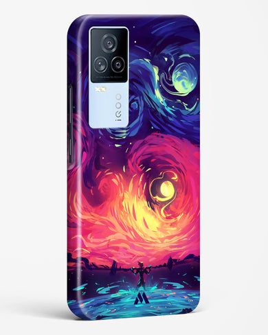 Starry Night Sun Hard Case Phone Cover (Vivo)